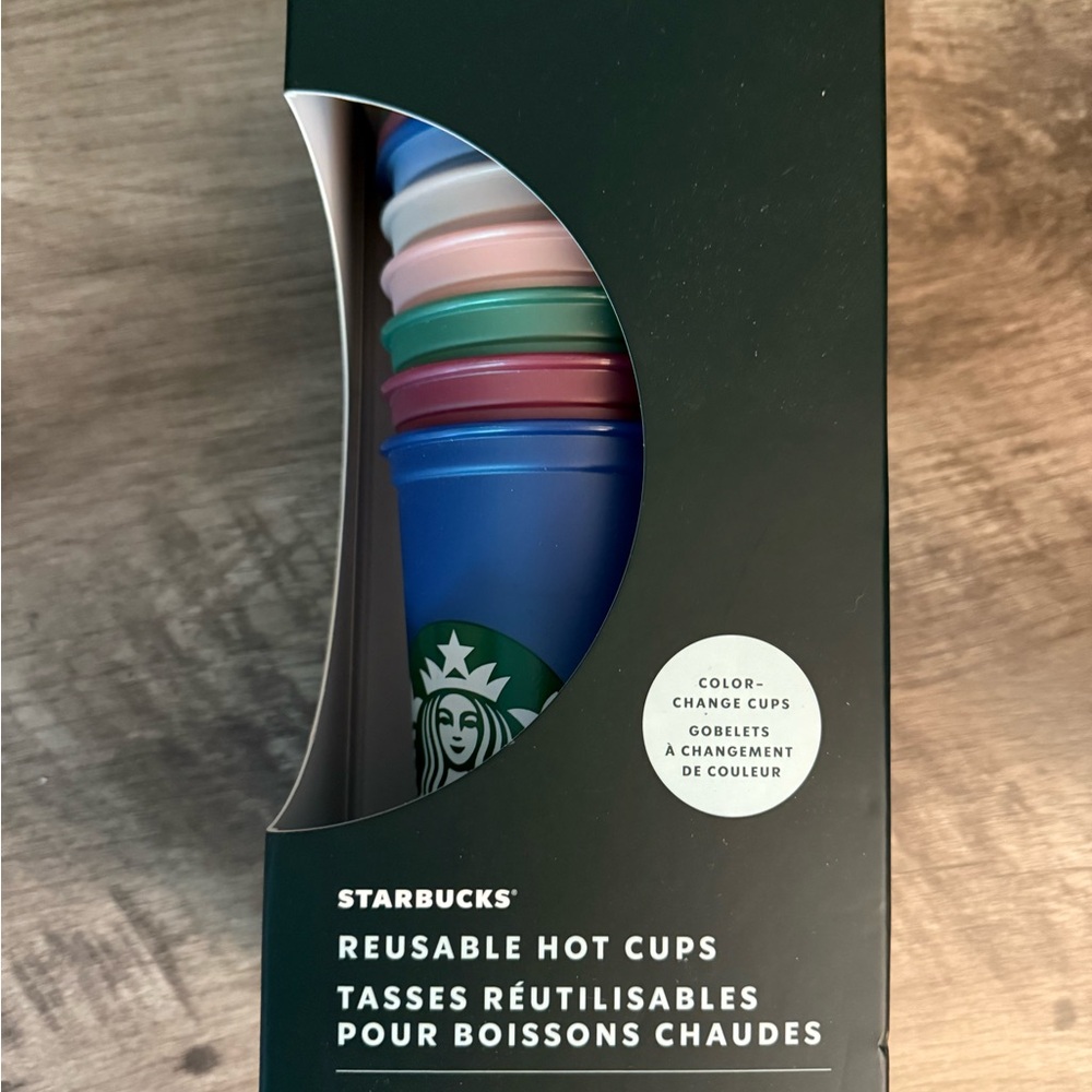 Starbucks Color-Changing Reusable Hot Cups - Multicolor Set